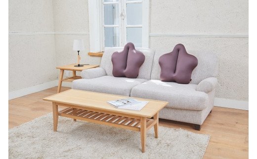 H-21 【腰用クッション】CuCuスタンダード（エンジ）